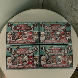 2020 Panini Contenders NFL Sports Card Blaster Box